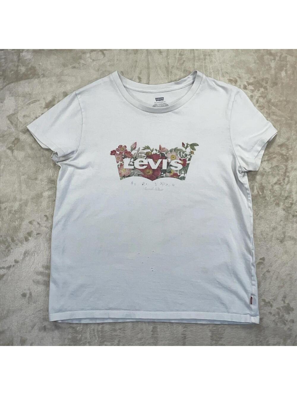 Levi’s Women's Perfect Graphic Logo Cotton T-shirt Size S